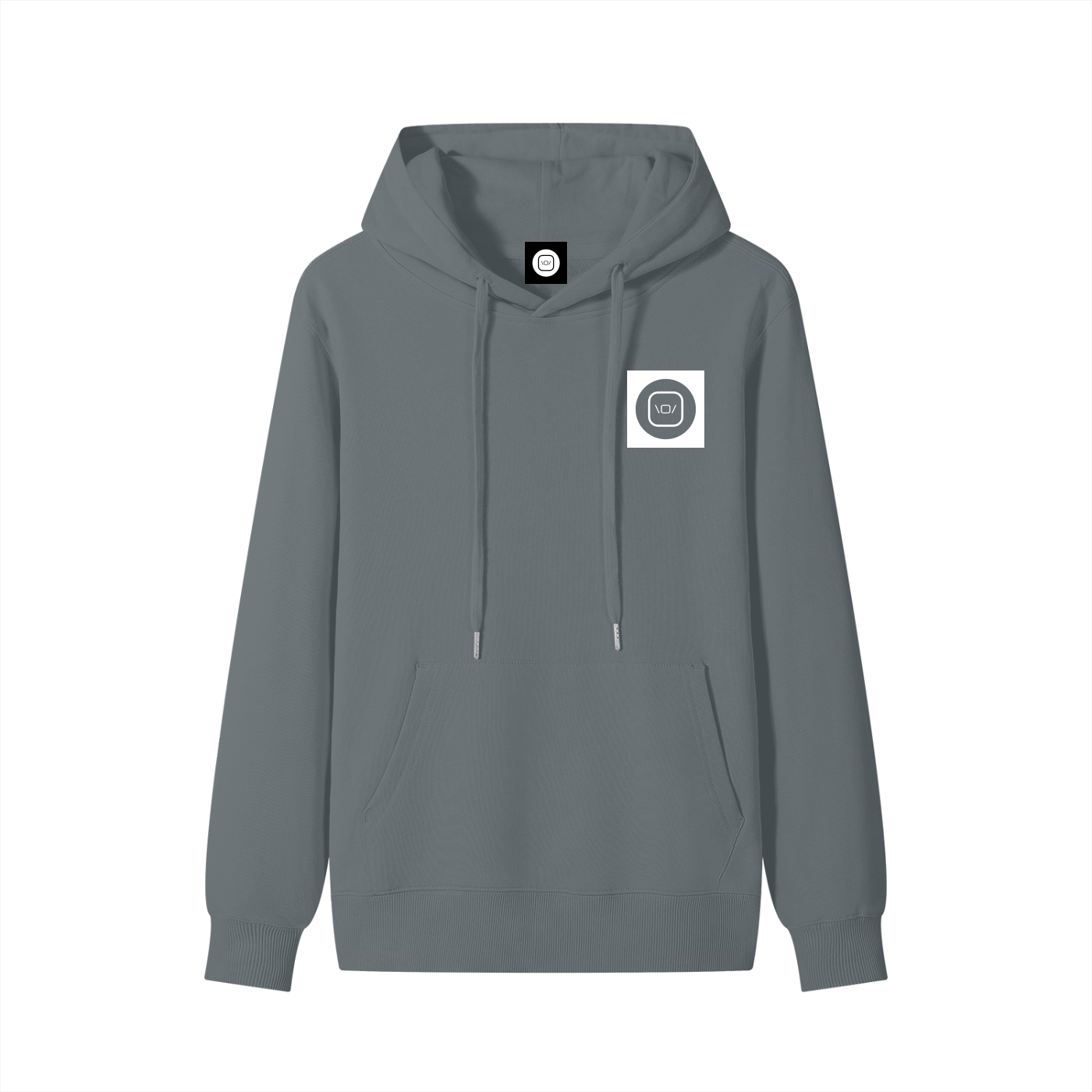 NEW! Multi-Logo Classic Hoodie - White On Dark (Choice of Colours)