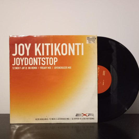 Joy Kitikonti - Joy Don't Stop | BXR Recordings (VG/VG+)