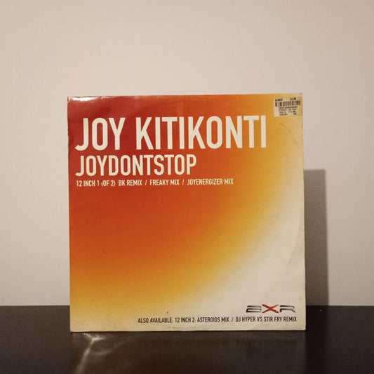 Joy Kitikonti - Joy Don't Stop | BXR Recordings (VG/VG+)
