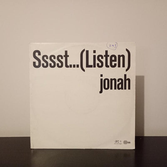 Jonah - Sssst...(Listen) (Promo) | VC Recordings (VG/VG+)