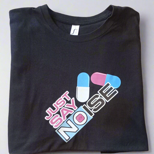 Just Say Noise T-Shirt - Unisex - Jet Black