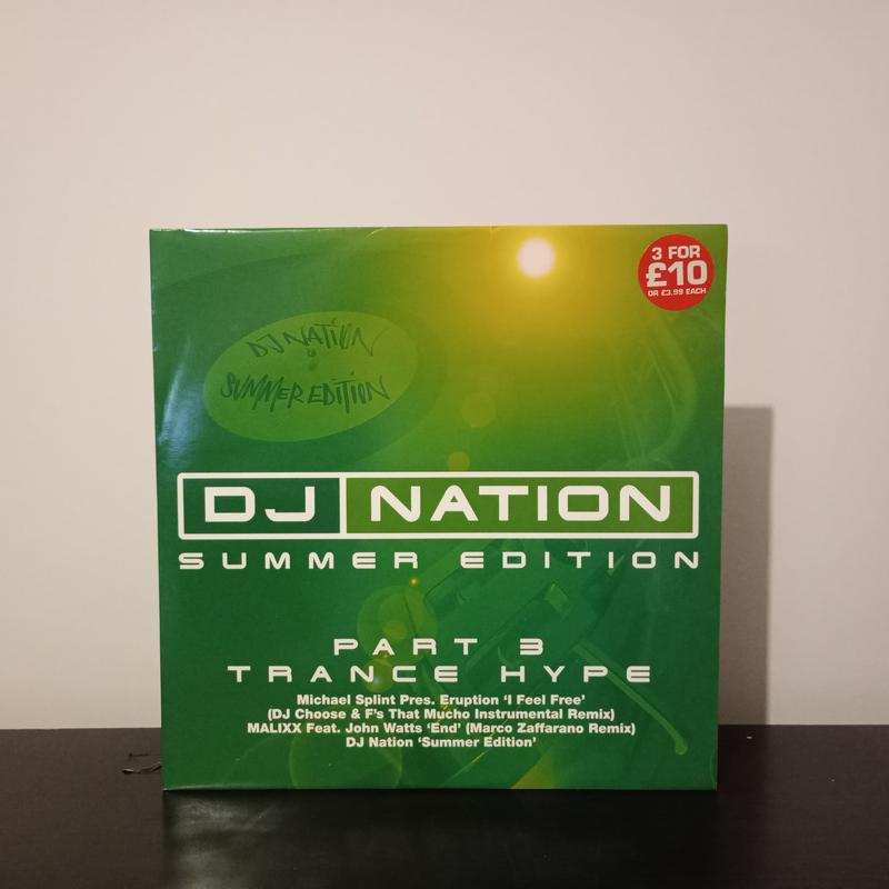 Various - DJ Nation Summer Edition (Part 3) - Inc. Michael Splint pres Eruption - I Feel Free | Nukleuz Recordings (VG+)