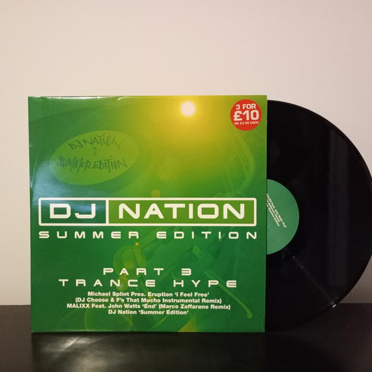 Various - DJ Nation Summer Edition (Part 3) - Inc. Michael Splint pres Eruption - I Feel Free | Nukleuz Recordings (VG+)