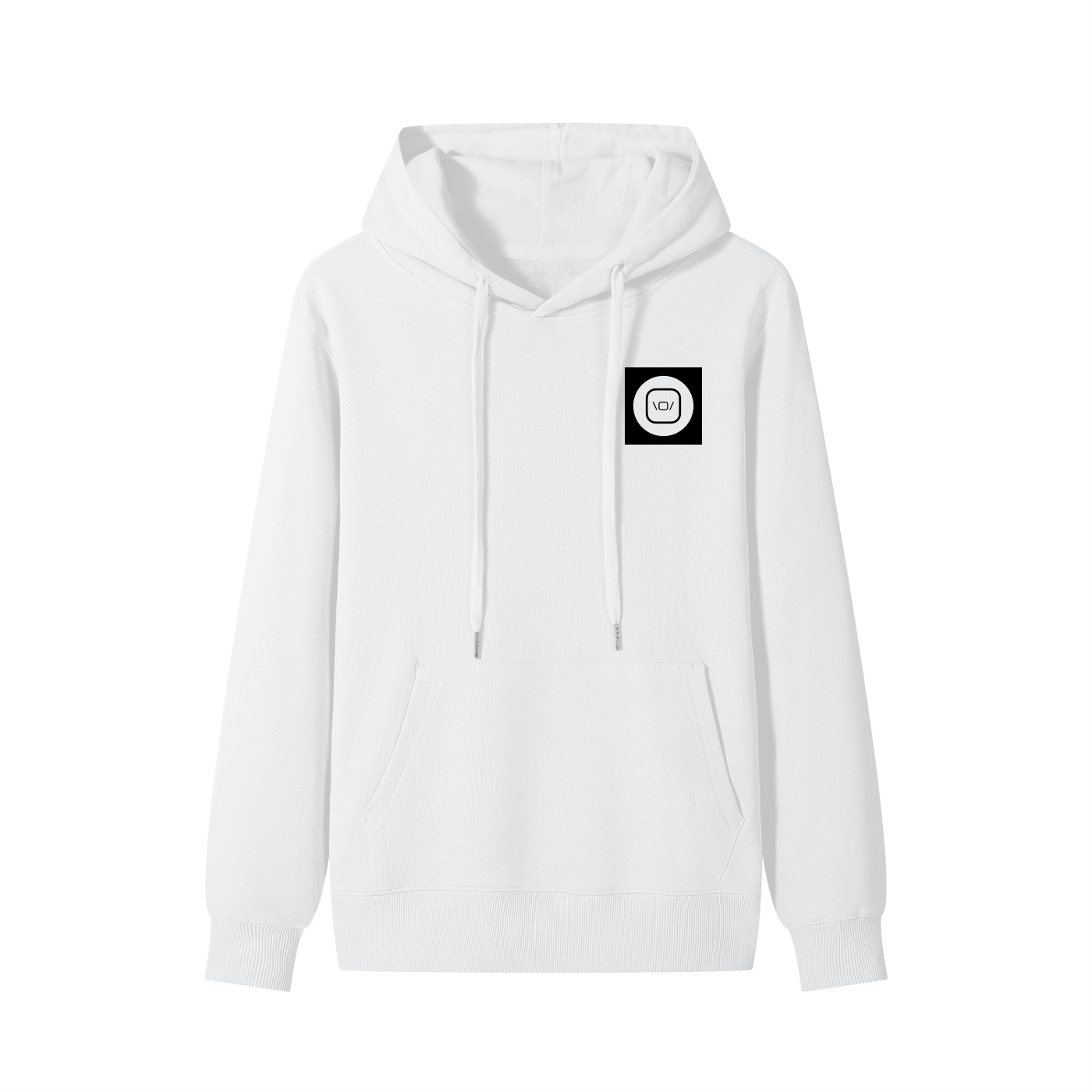 NEW! Multi-Logo Classic Hoodie - Black On Light (Choice of Colours)