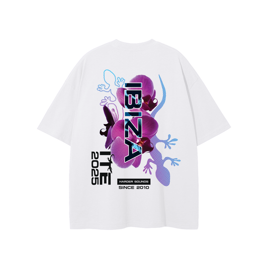 Bringthenoise// ITE Exclusive Ibiza Oversize Unisex T-Shirt - White
