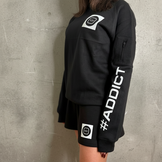 NEW! Addict Ladies Casual Shorts - Black