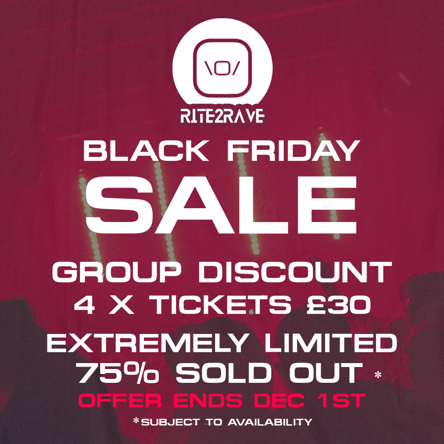 BLACK FRIDAY OFFER - 4 TICKETS FOR £30 - Bringthenoise// x Rite2Rave Present The Office Christmas Party