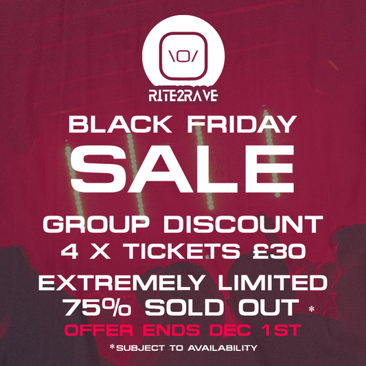 BLACK FRIDAY OFFER - 4 TICKETS FOR £30 - Bringthenoise// x Rite2Rave Present The Office Christmas Party