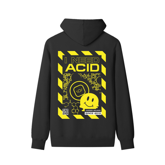 NEW! I Need Acid Classic Hoodie - Black