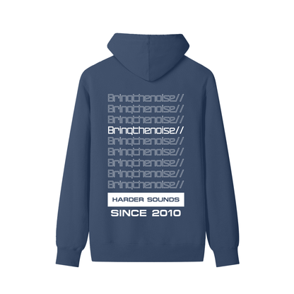 NEW! Multi-Logo Classic Hoodie - White On Dark (Choice of Colours)