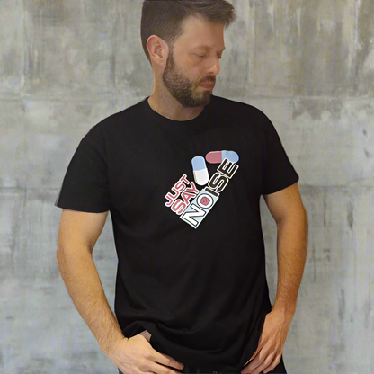 Just Say Noise T-Shirt - Unisex - Jet Black