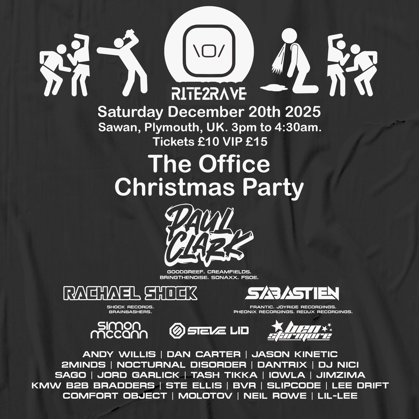 General Release Ticket - Bringthenoise// x Rite2Rave Present The Office Christmas Party