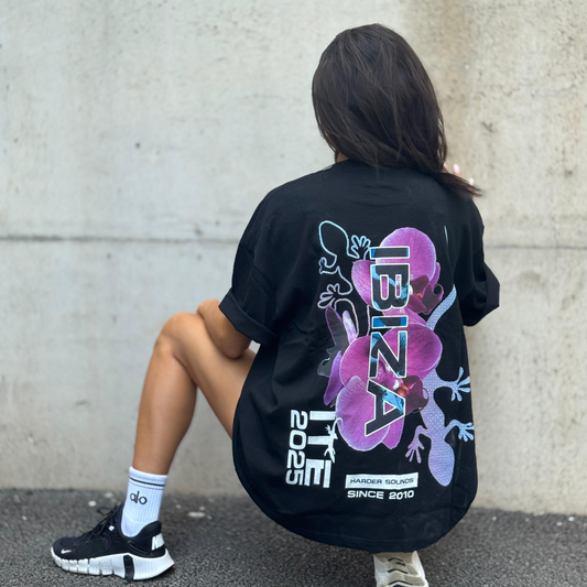 Bringthenoise// ITE Exclusive Ibiza Oversize Unisex T-Shirt - Black