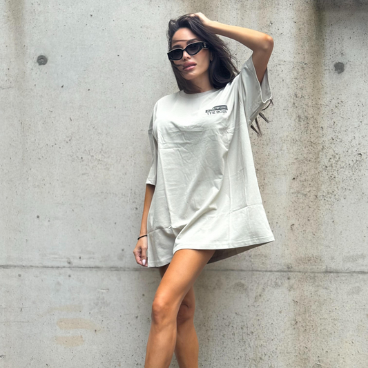 Bringthenoise// ITE Exclusive Ibiza Oversize Unisex T-Shirt - White