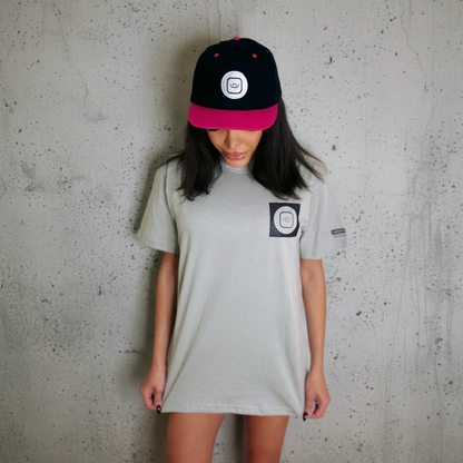 NEW! Bringthenoise Square Logo T-Shirt - Greige