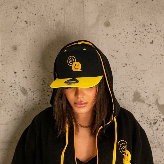 NEW! I Need Acid Rapper Cap - Black & Yellow