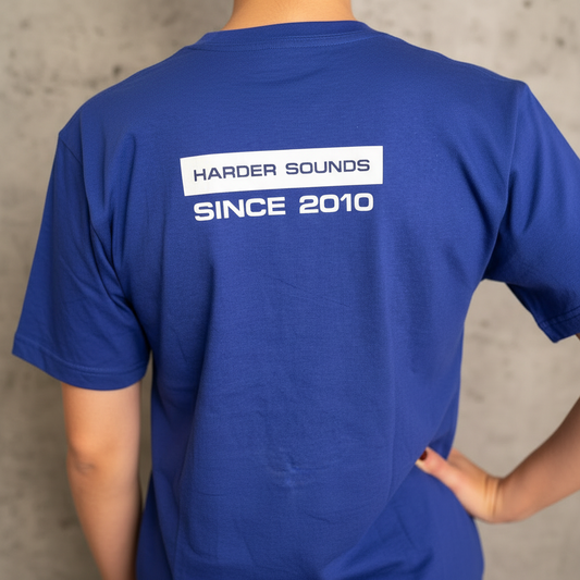 NEW! Bringthenoise Unisex United Through Noise T-Shirt - Royal Blue